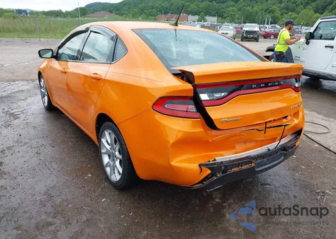 2013 Dodge Dart Rallye z USA, uszkodzony, nr VIN 1C3CDFBAXDD176292
